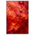 Led Wandbild Liquid Marmor Rot Hochformat Produktvorschau Frontal