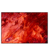 Led Wandbild Liquid Marmor Rot Querformat Produktvorschau Frontal