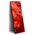 Led Wandbild Liquid Marmor Rot Schmal Produktvorschau Seitlich