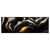 Led Wandbild Liquid Marmor Schwarz Gold Panorama Produktvorschau Frontal