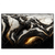 Led Wandbild Liquid Marmor Schwarz Gold Querformat Produktvorschau Frontal