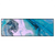 Led Wandbild Liquid Marmor Tuerkis Flieder Panorama Produktvorschau Frontal