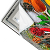 Led Wandbild Loeffel Mit Kraeutern Und Gewuerzen Querformat Materialvorschau