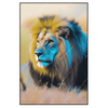 Led Wandbild Loewe Farben Der Wildnis Hochformat Produktvorschau Frontal