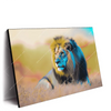 Led Wandbild Loewe Farben Der Wildnis Querformat Produktvorschau Seitlich