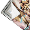 Led Wandbild Loewe Koenig Der Tiere Querformat Materialvorschau