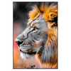 Led Wandbild Loewe Savannenzauber In Afrika Hochformat Produktvorschau Frontal