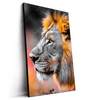 Led Wandbild Loewe Savannenzauber In Afrika Hochformat Produktvorschau Seitlich