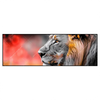 Led Wandbild Loewe Savannenzauber In Afrika Panorama Produktvorschau Frontal