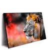 Led Wandbild Loewe Savannenzauber In Afrika Querformat Produktvorschau Seitlich