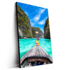 Led Wandbild Longtail Boot Hochformat Produktvorschau Seitlich