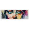 Led Wandbild Loretta Abstrakt Patchwork Art Panorama Produktvorschau Frontal