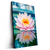 Led Wandbild Lotusblume Hochformat Produktvorschau Seitlich