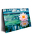 Led Wandbild Lotusblume Querformat Produktvorschau Seitlich