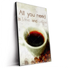 Led Wandbild Love Coffee Hochformat Produktvorschau Seitlich