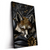 Led Wandbild Luxurioeser Fuchs Mit Blumen Hochformat Produktvorschau Seitlich