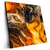 Led Wandbild Luxury Abstract Fluid Art No 5 Quadrat Produktvorschau Seitlich