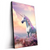 Led Wandbild Magic Einhorn Hochformat Produktvorschau Seitlich