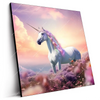 Led Wandbild Magic Einhorn Quadrat Produktvorschau Seitlich