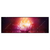 Led Wandbild Magie Blume Panorama Produktvorschau Frontal