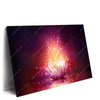Led Wandbild Magie Blume Querformat Produktvorschau Seitlich