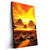 Led Wandbild Magische Steinlandschaft Im Meer Hochformat Produktvorschau Seitlich