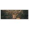 Led Wandbild Magischer Hirsch Im Waldrand Panorama Produktvorschau Frontal