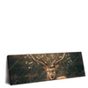 Led Wandbild Magischer Hirsch Im Waldrand Panorama Produktvorschau Seitlich