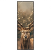 Led Wandbild Magischer Hirsch Im Waldrand Schmal Produktvorschau Frontal
