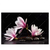 Led Wandbild Magnolien Zen Steine Querformat Produktvorschau Frontal