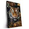 Led Wandbild Majestaetischer Tiger Im Dschungel Hochformat Produktvorschau Seitlich