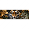 Led Wandbild Majestaetischer Tiger Im Dschungel Panorama Motivvorschau