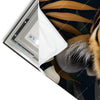 Led Wandbild Majestaetischer Tiger Im Dschungel Schmal Materialvorschau