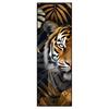 Led Wandbild Majestaetischer Tiger Im Dschungel Schmal Produktvorschau Frontal