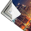 Led Wandbild Manhattan Bei Nacht Hochformat Materialvorschau