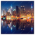 Led Wandbild Manhattan Bei Nacht Quadrat Produktvorschau Frontal