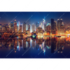 Led Wandbild Manhattan Bei Nacht Querformat Motivvorschau