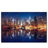 Led Wandbild Manhattan Bei Nacht Querformat Produktvorschau Frontal
