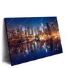 Led Wandbild Manhattan Bei Nacht Querformat Produktvorschau Seitlich