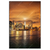 Led Wandbild Manhatten Bei Sonnenuntergang Hochformat Produktvorschau Frontal