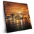 Led Wandbild Manhatten Bei Sonnenuntergang Quadrat Produktvorschau Seitlich