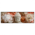Led Wandbild Meditierender Buddha Mit Blueten Panorama Produktvorschau Frontal