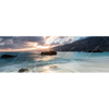Led Wandbild Meeresrauschen Bei Sonnenuntergang Panorama Motivvorschau