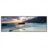 Led Wandbild Meeresrauschen Bei Sonnenuntergang Panorama Produktvorschau Frontal