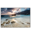 Led Wandbild Meeresrauschen Bei Sonnenuntergang Querformat Produktvorschau Frontal