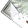 Led Wandbild Milch Kuesst Schokolade Panorama Materialvorschau