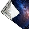 Led Wandbild Milchstrasse Ueber Einem Feldweg Hochformat Materialvorschau