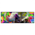 Led Wandbild Moderner Bunter Elefant No 2 Panorama Produktvorschau Frontal