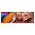 Led Wandbild Moderner Bunter Elefant Panorama Produktvorschau Frontal