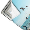 Led Wandbild Moewen Am Strand Hochformat Materialvorschau